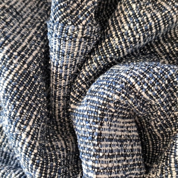 [Liverpool Los Angeles] Blue Boxy Blazer with Mandarin Collar - Picture 11 of 11